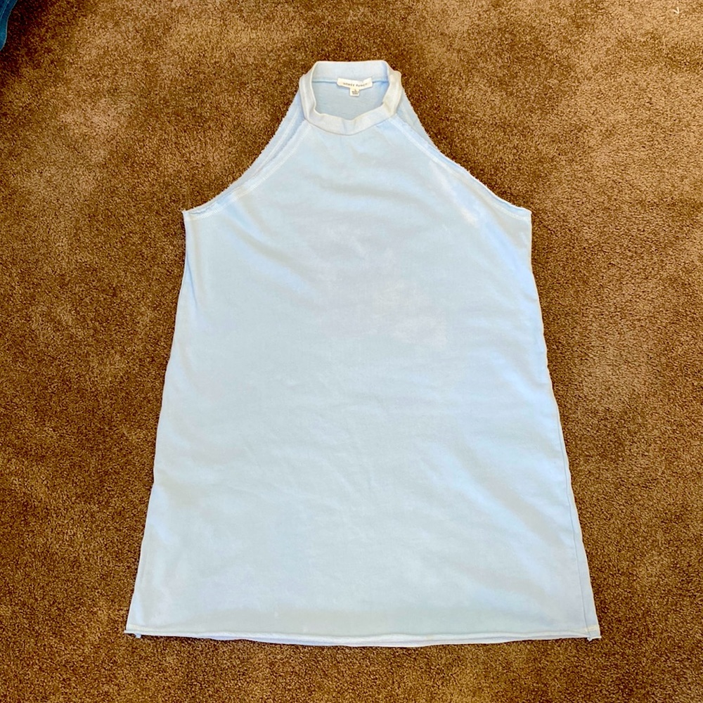 Honey Punch A line 100% Cotton dress. Beautiful light blue.